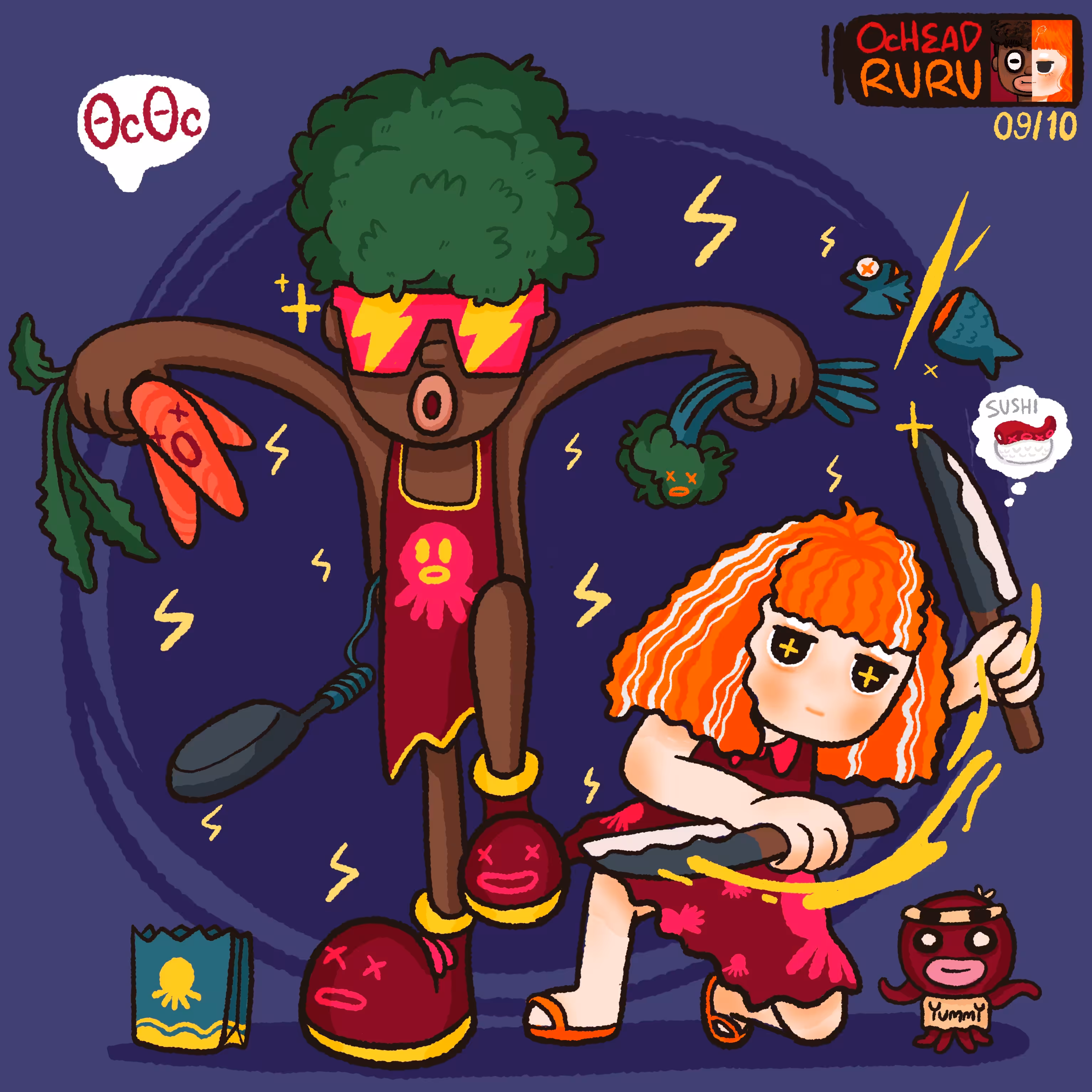 OcHead x Ruru 09/10