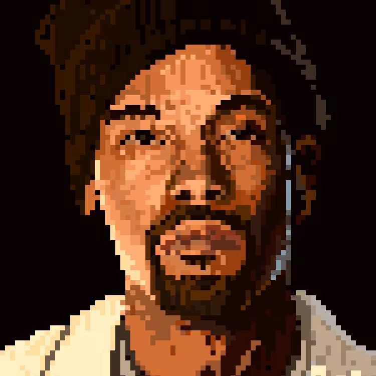 RedMan Pixel Art