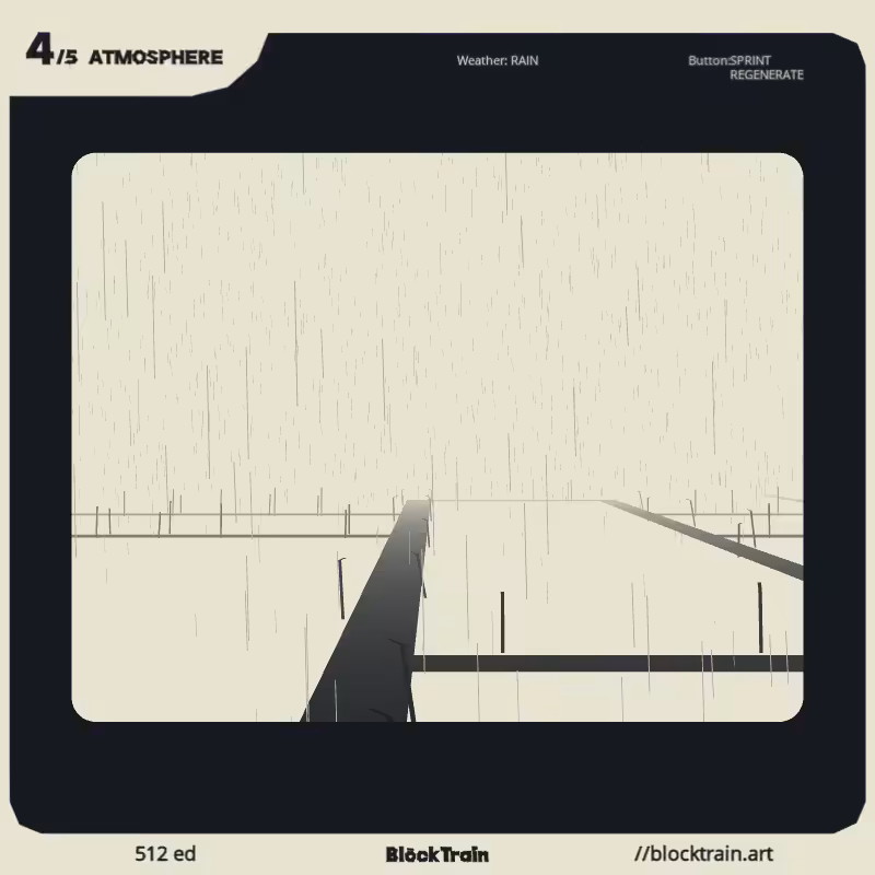 BlockTrain Atmosphere #18