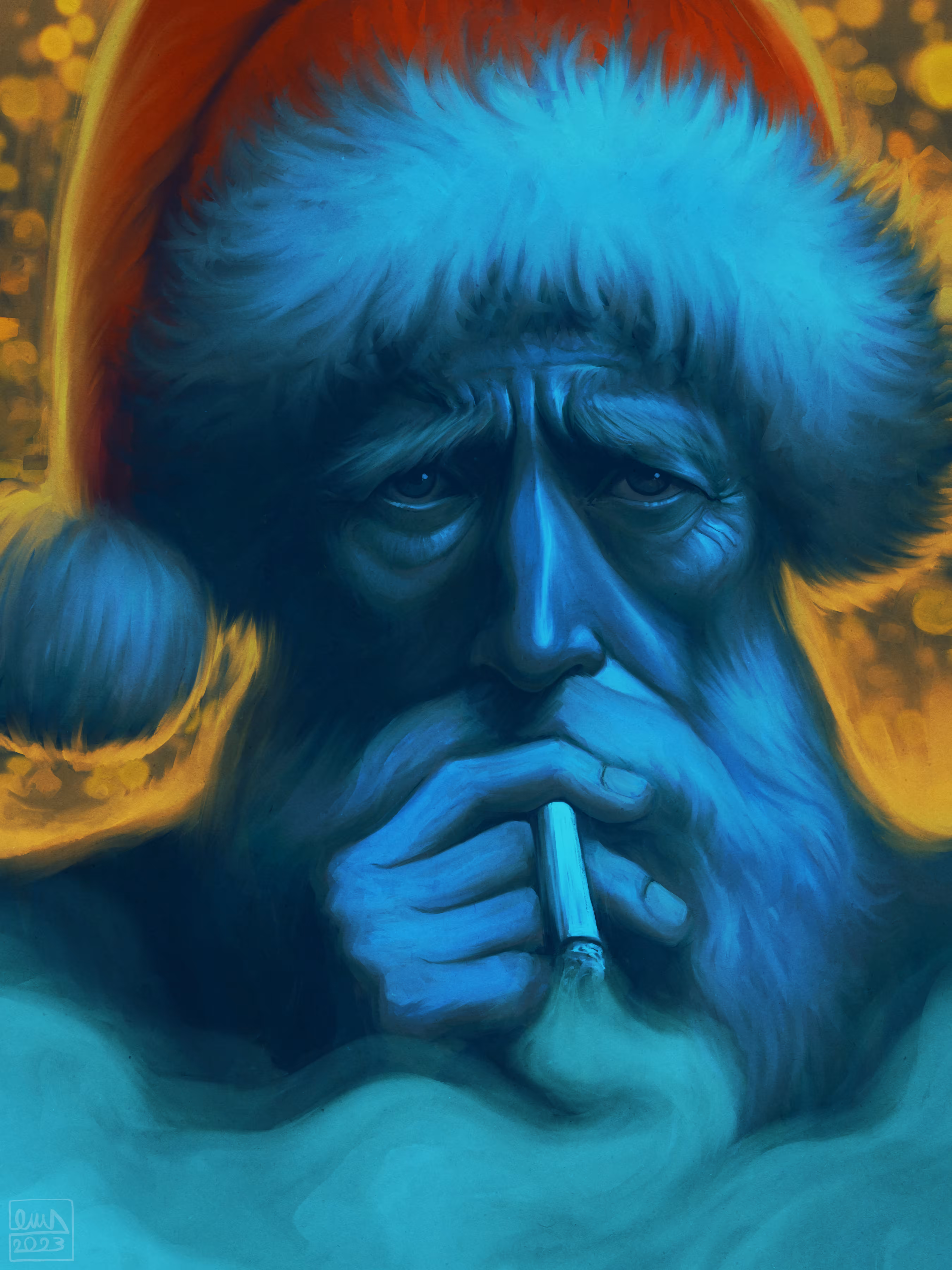 “Sad Father Christmas”