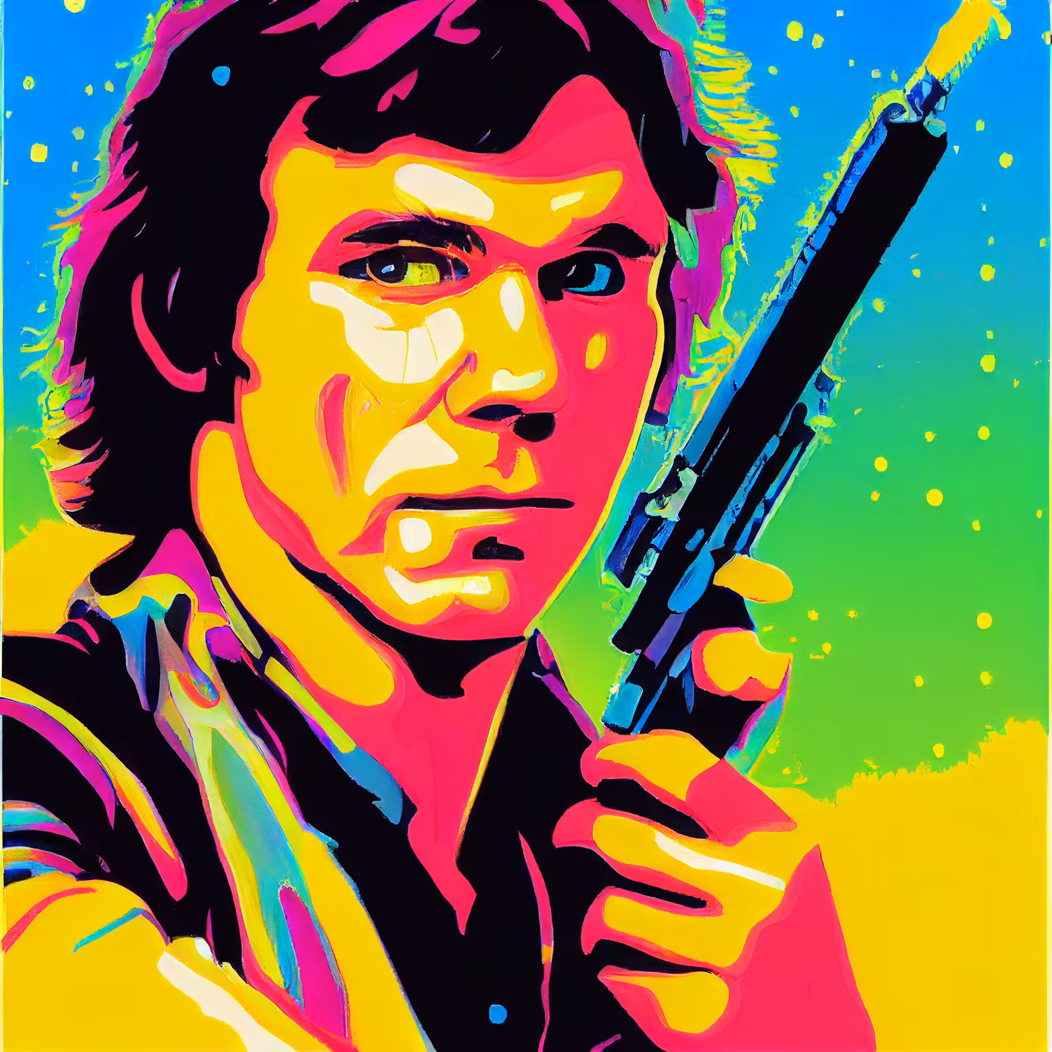 FAKE ART : HAN SOLO FAN ART 