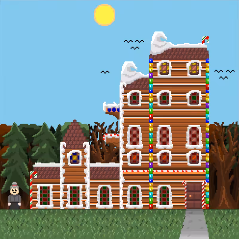 2D Mansion Candy House #87
