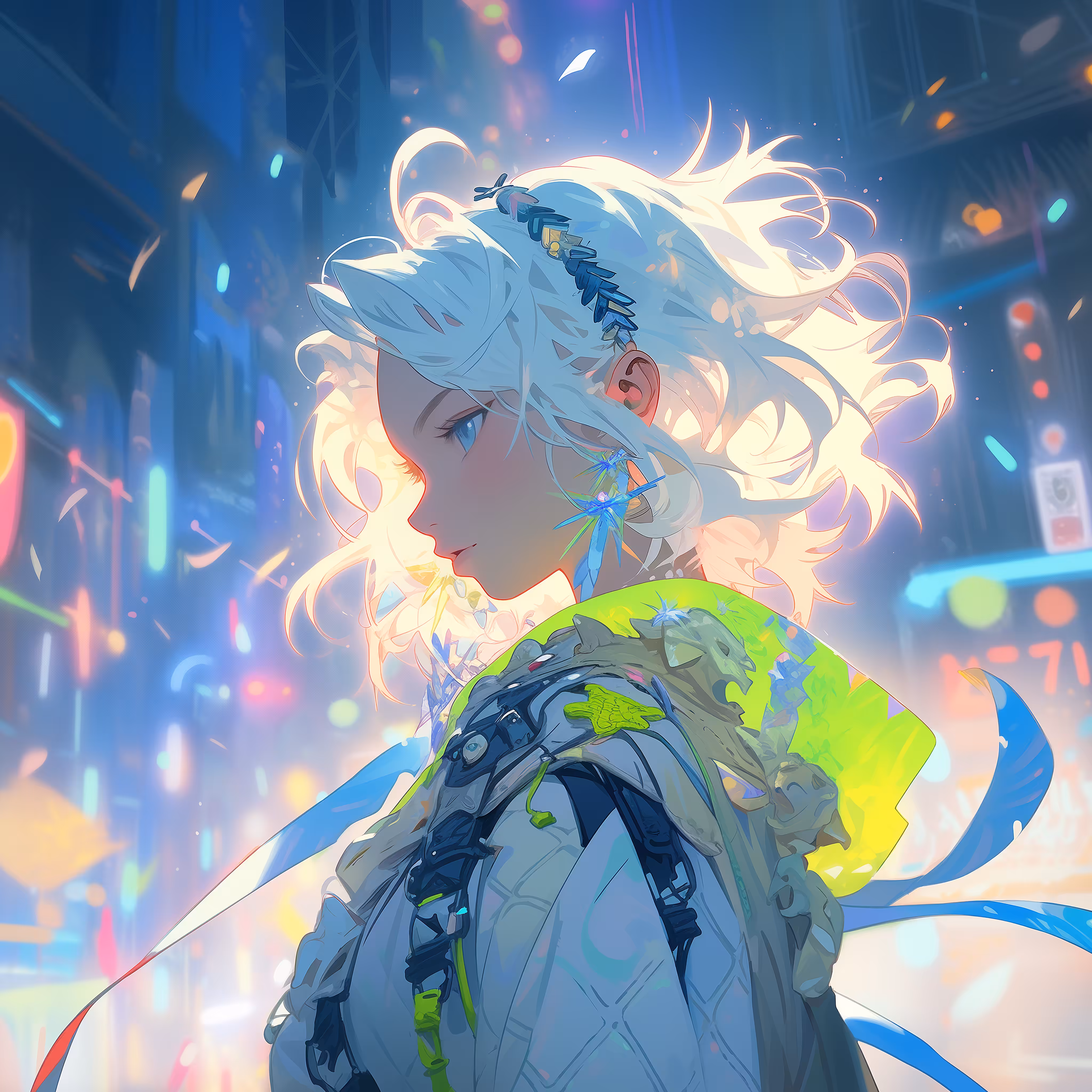 Neon Anime Enigmas: Neon Anime Enigma #06