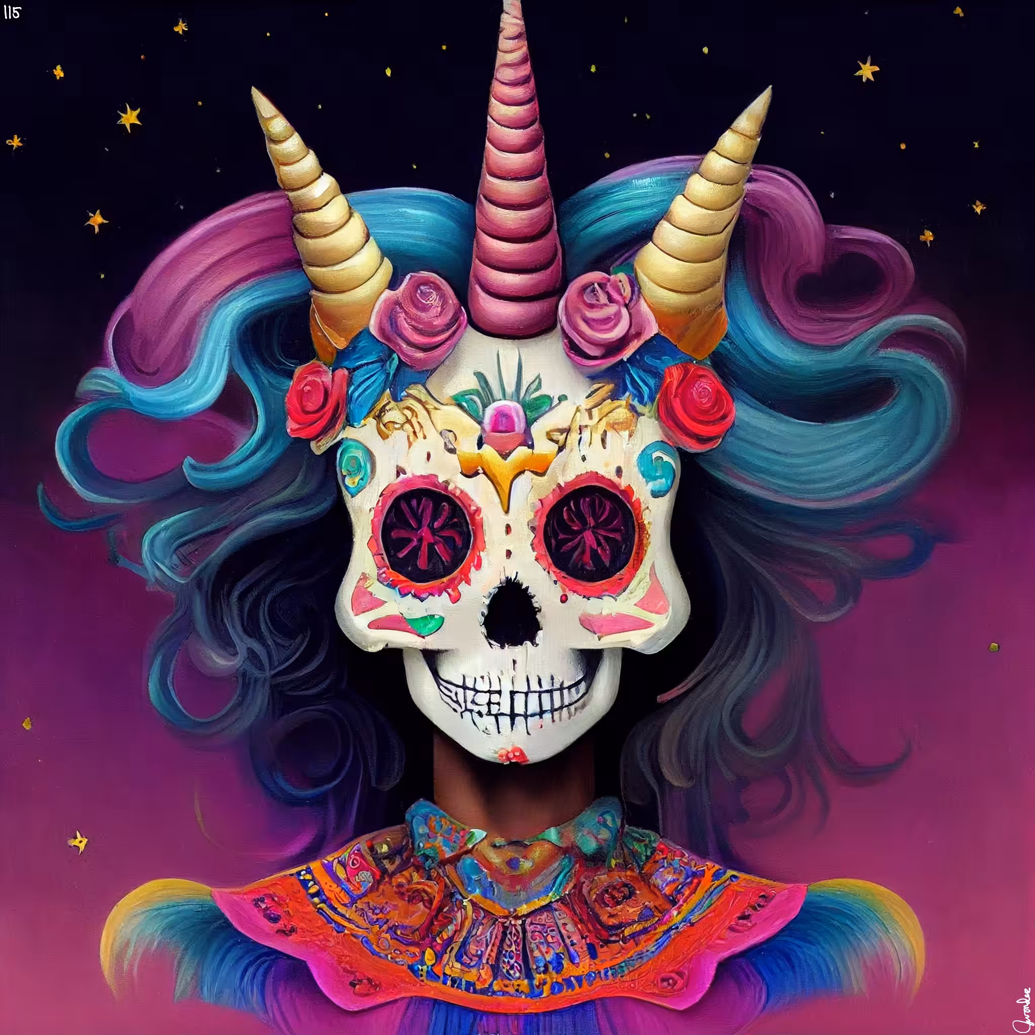 sugar skull #115