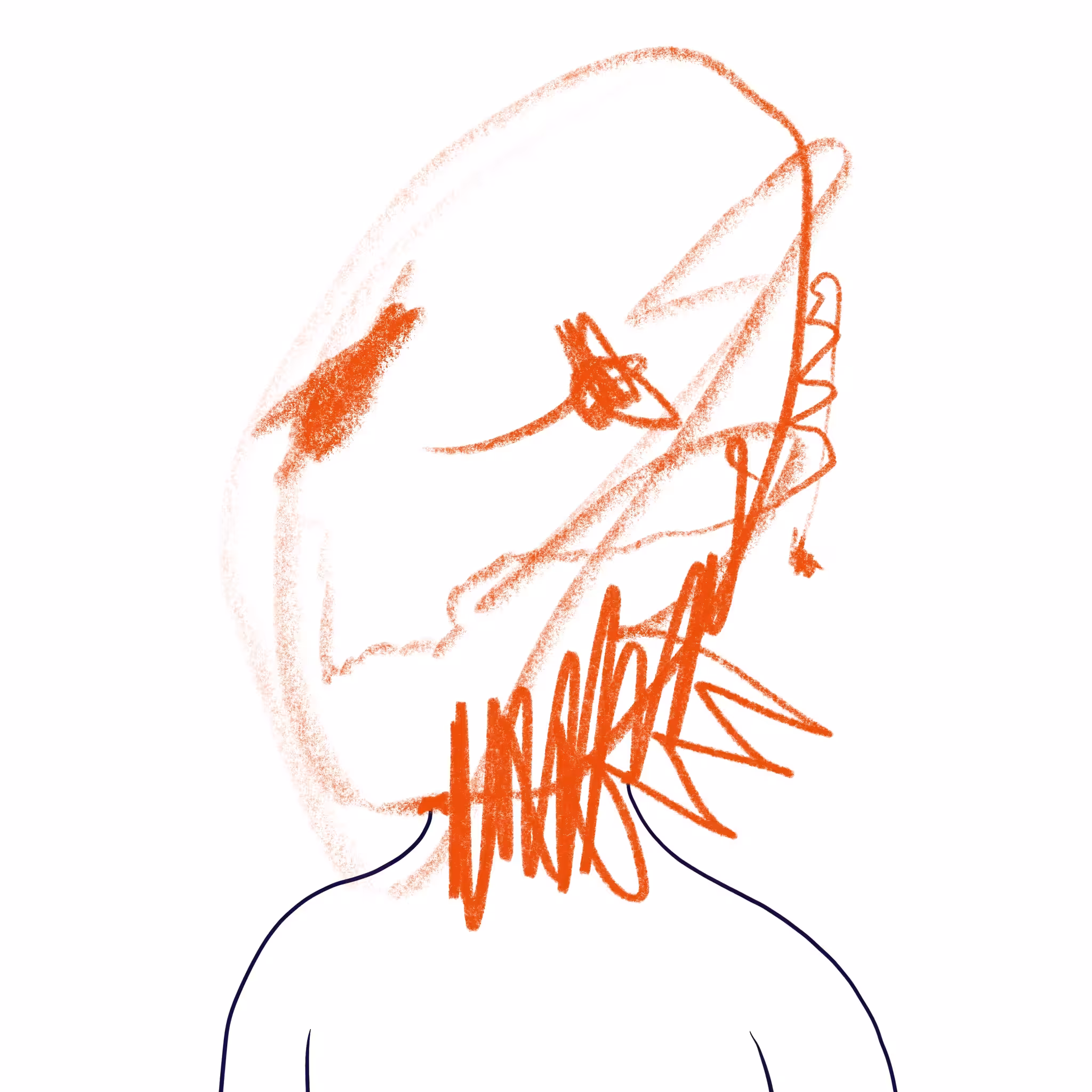 Orange Head #3