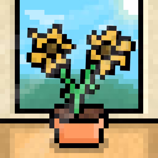 Pixel Flowers #19