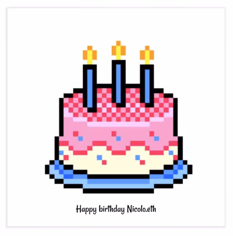 Happy Birthday Nicolo 🥳