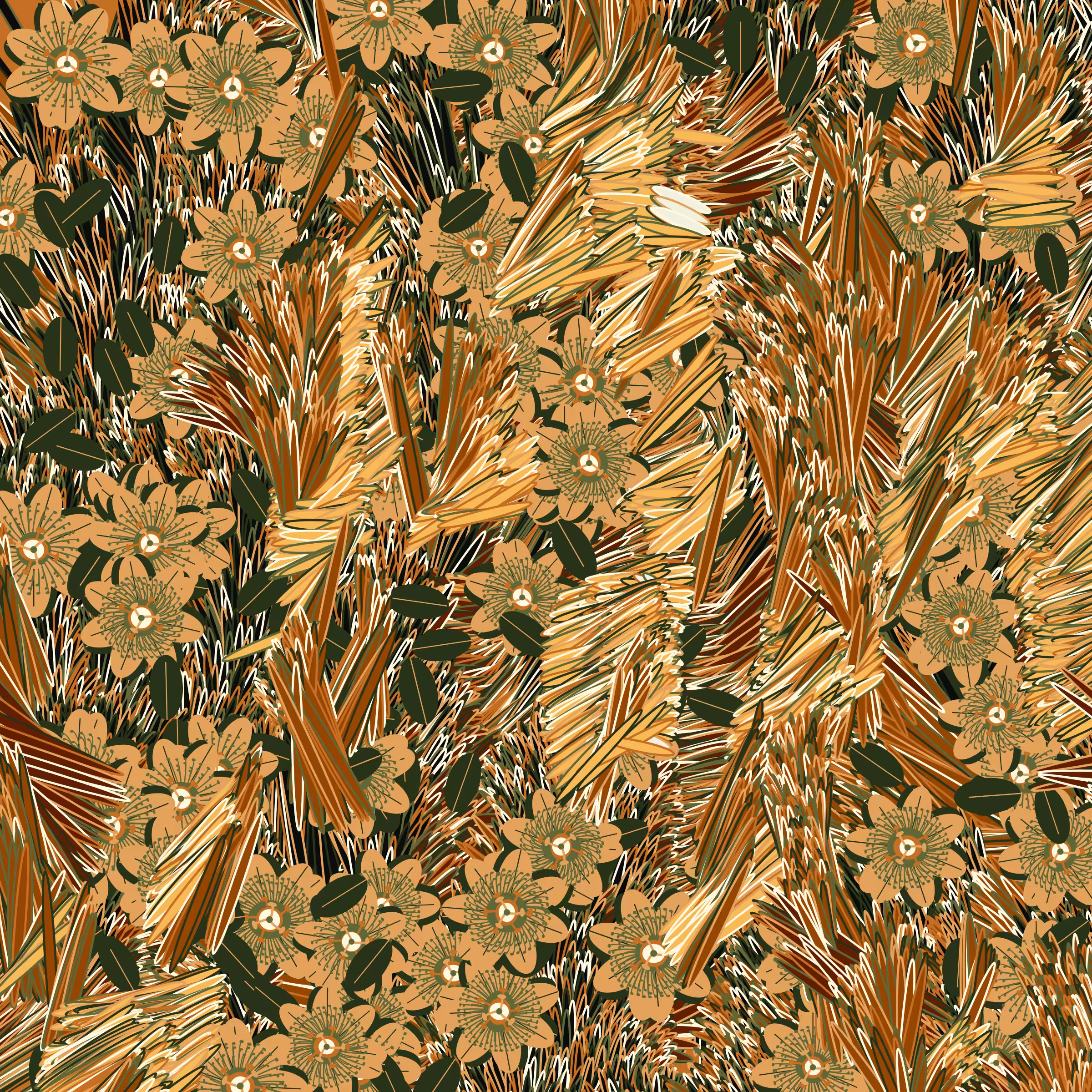 Fragments of an Infinite Field #719