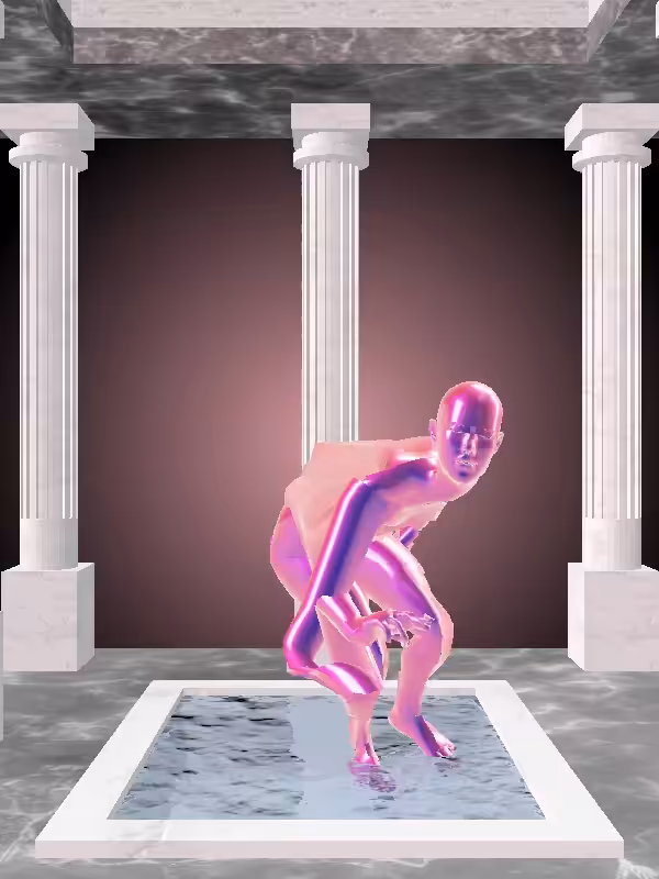HeavenComputer: The Sneaky Magnetic Magenta Woman #7071