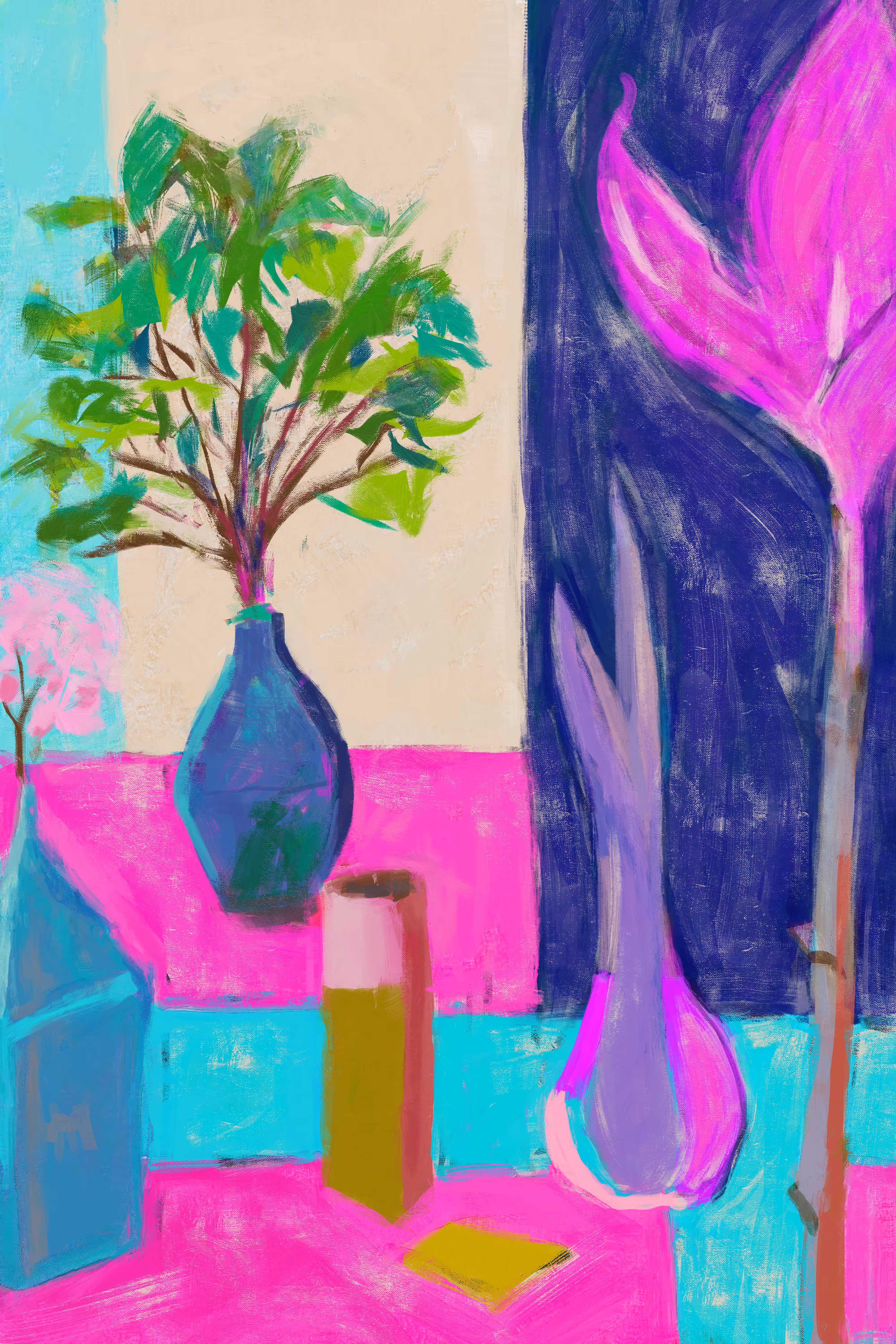 2023: Fuchsia Fantasy in a Forest of Foliage