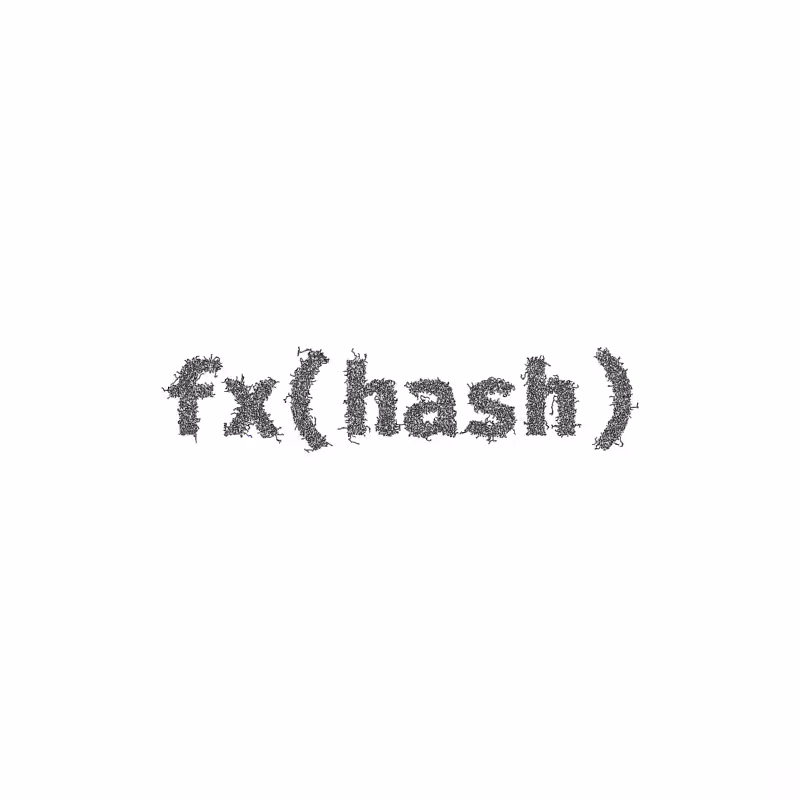 FXHASH Logo with Features #21