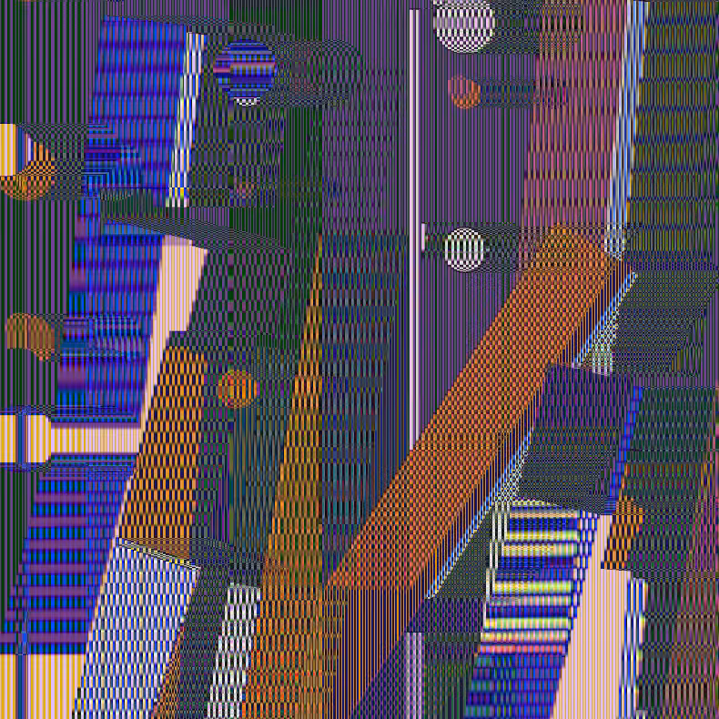 Technicolor Winter (after dead flowers) #16