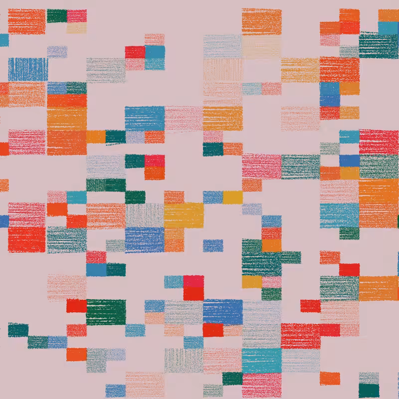 Composition #3 Patchwork Quilt #105