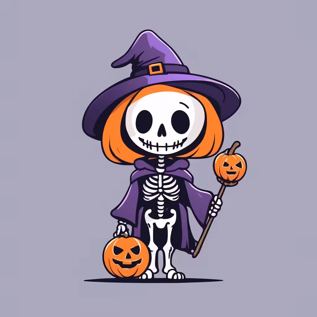 Halloween Skeletons #14
