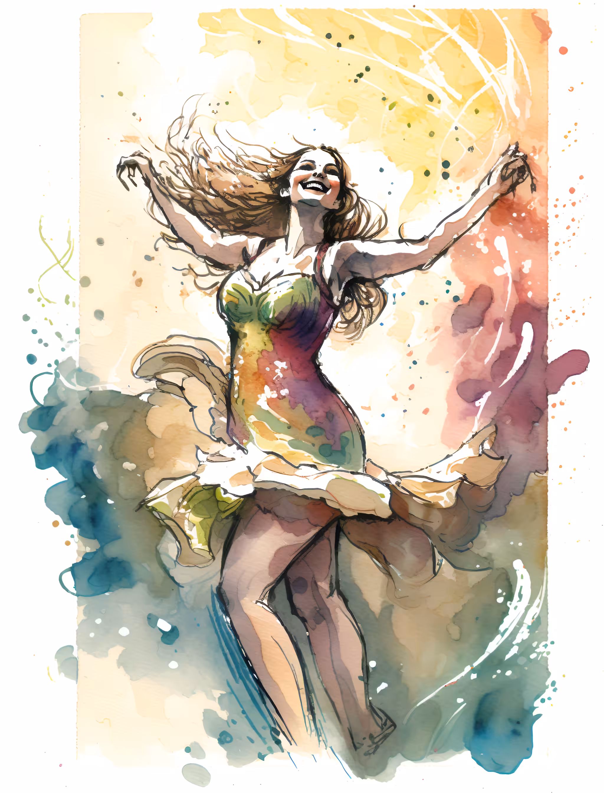 Dancing in the air