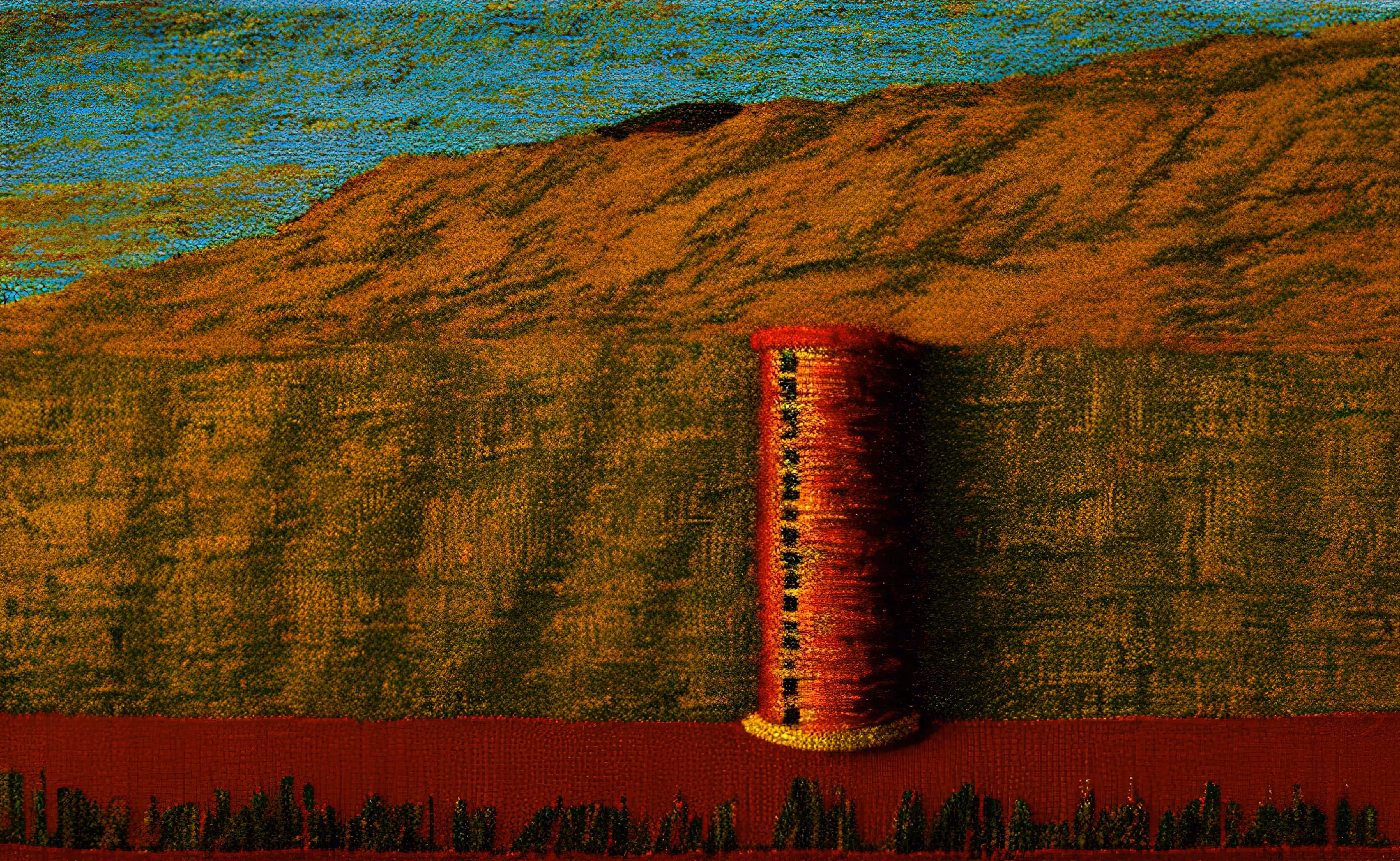 Elevator in the Valley of a Thousand Needles