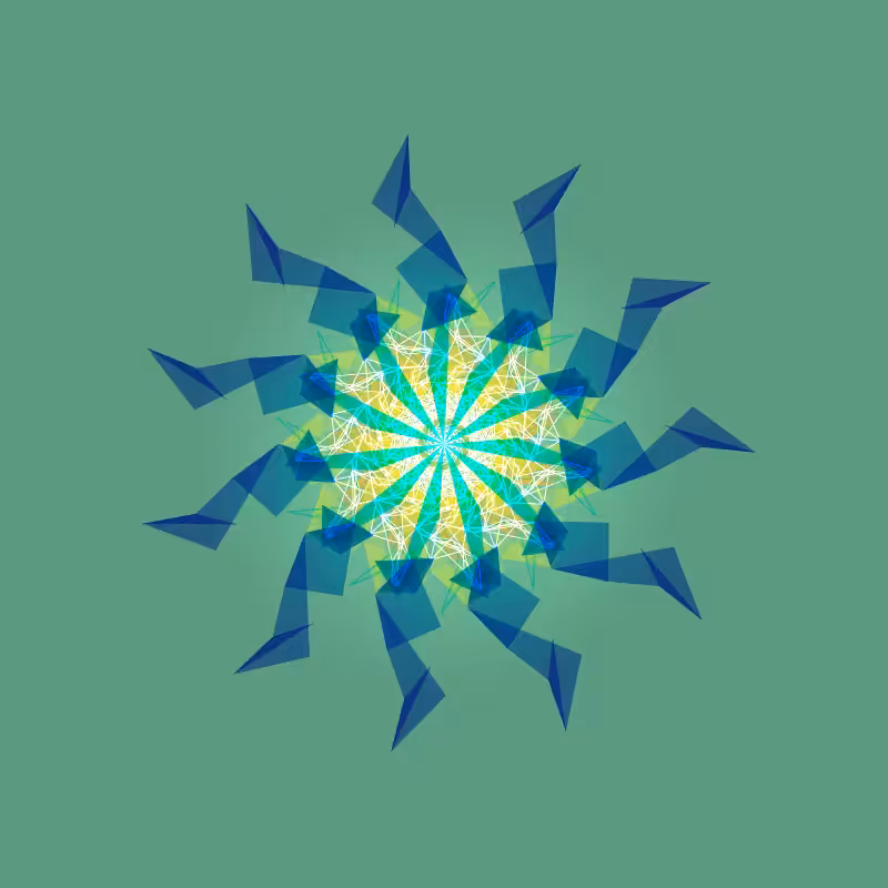 Color Time Mandala #12