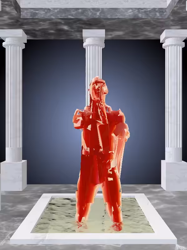 HeavenComputer: The Praying Fiery Red Man #3114