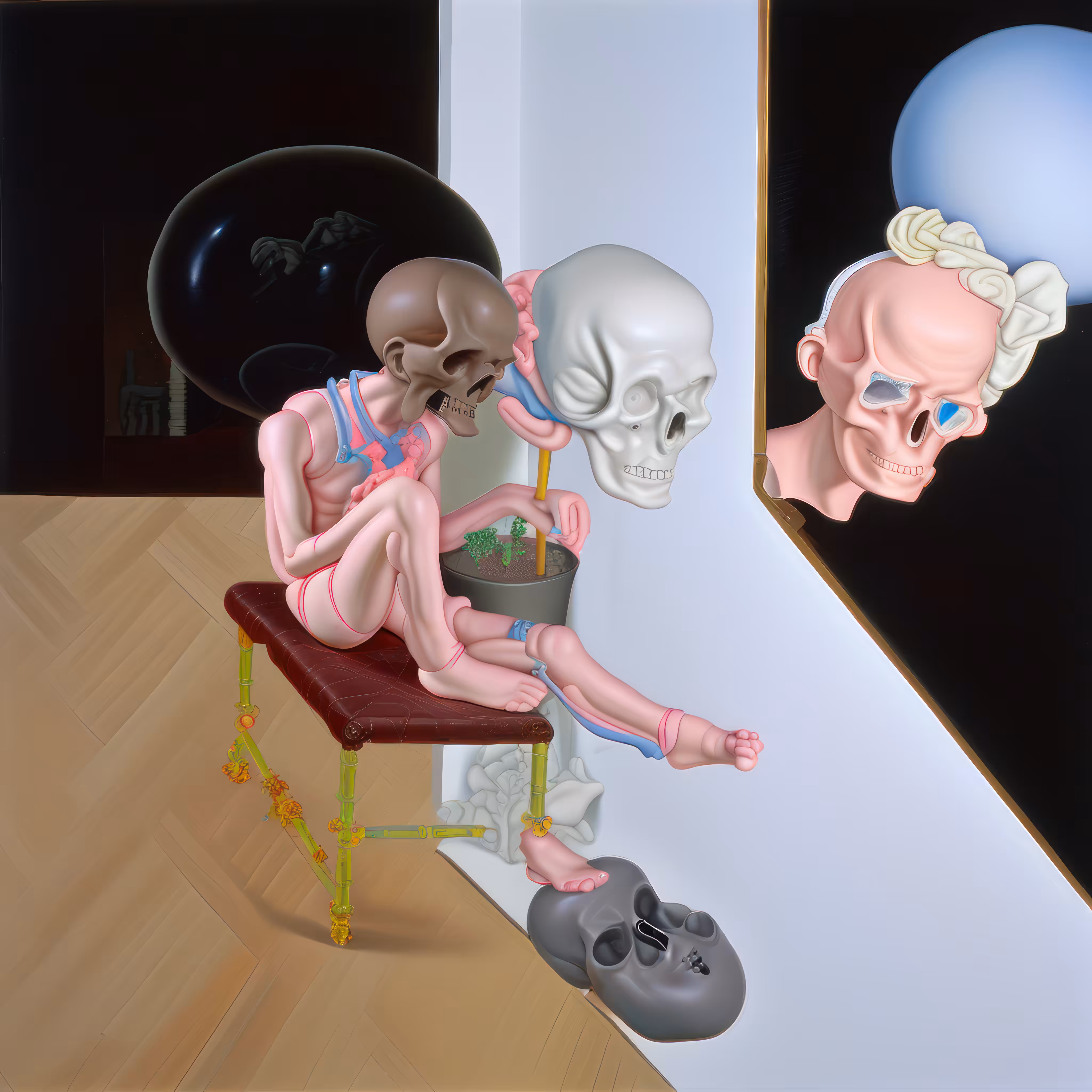 Study for Portrait, 1981, after Bacon