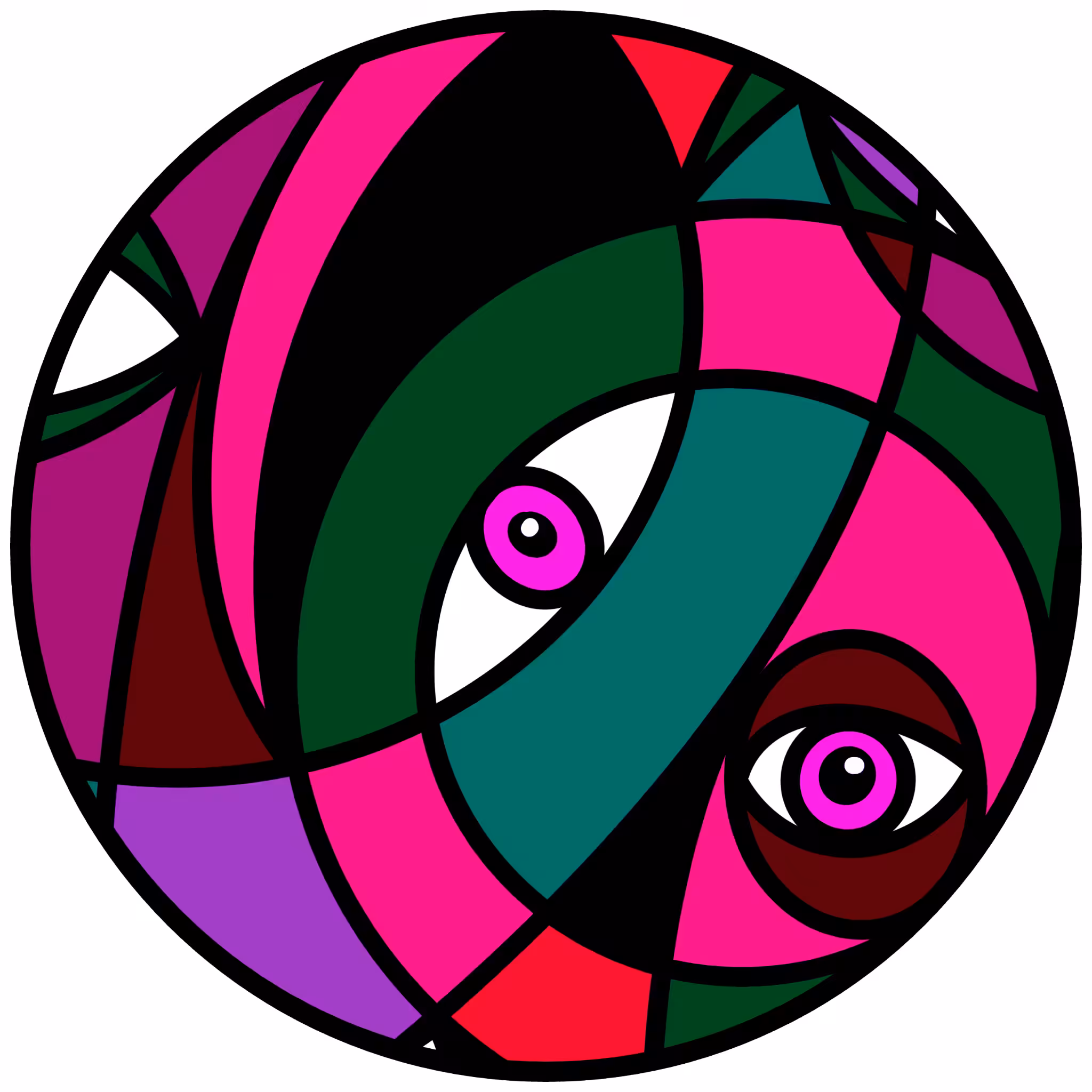 Cubist Circle 157