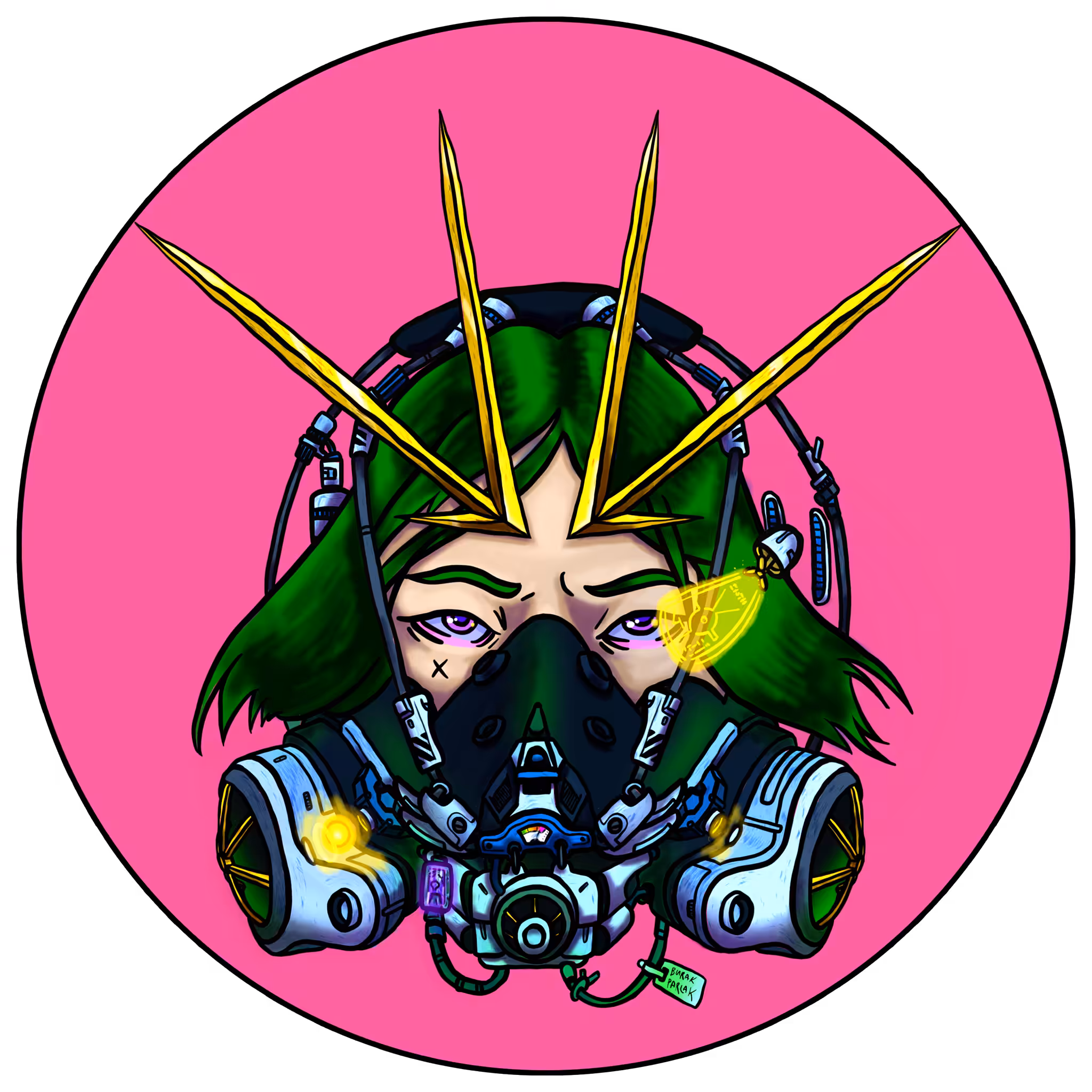GAS MASK GEAR, TOXIC GIRL