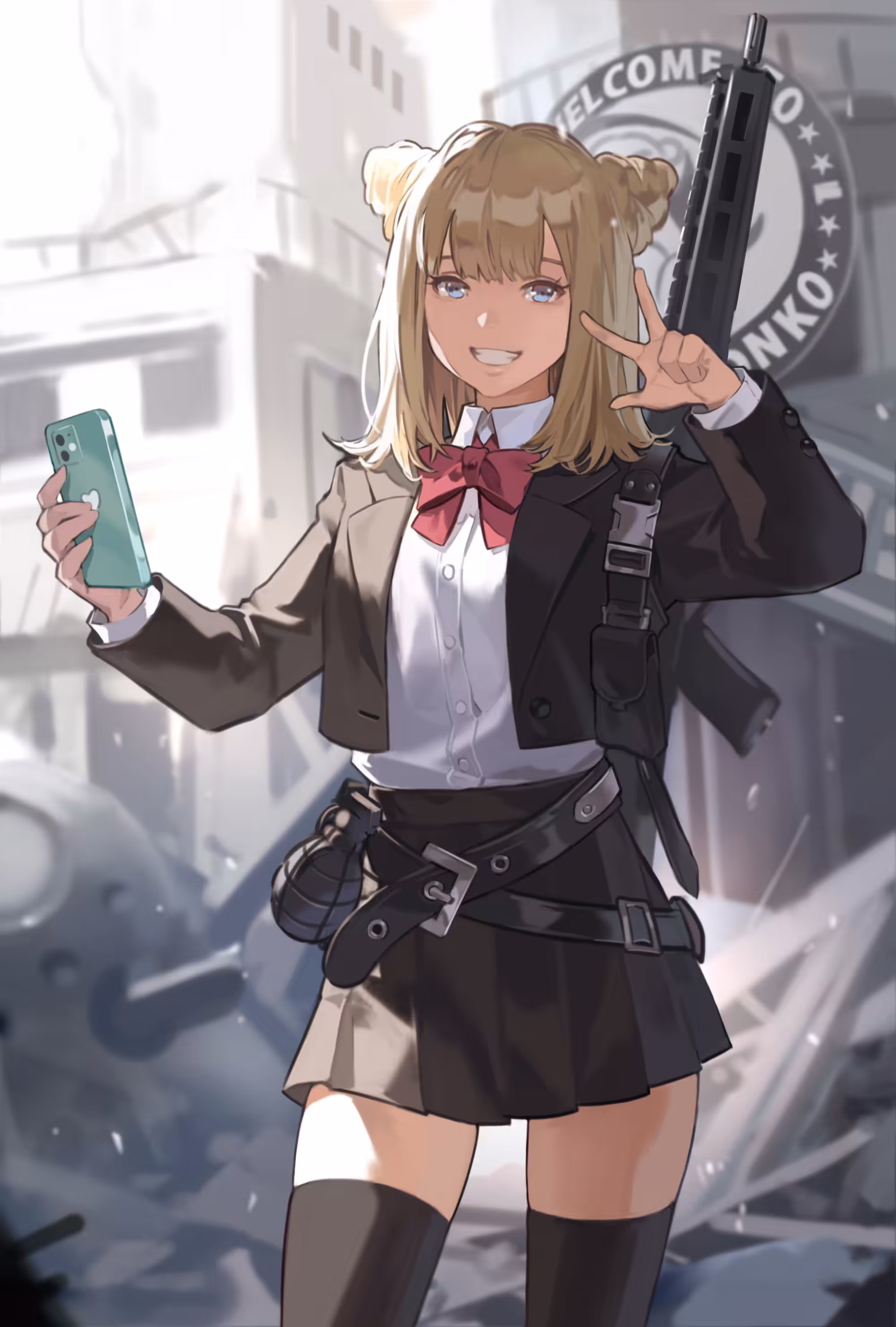 Military girl #01