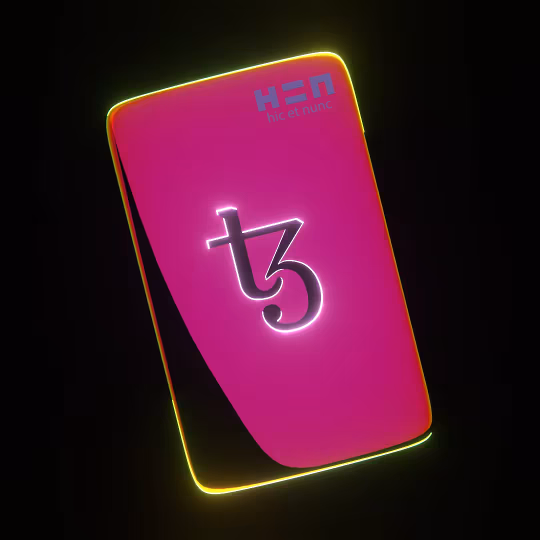 #1 XTZ Money Cards, the first part of the Money Cards series.