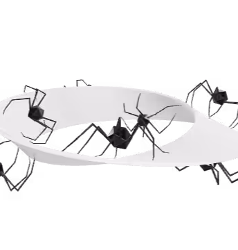 Möbius Spiders