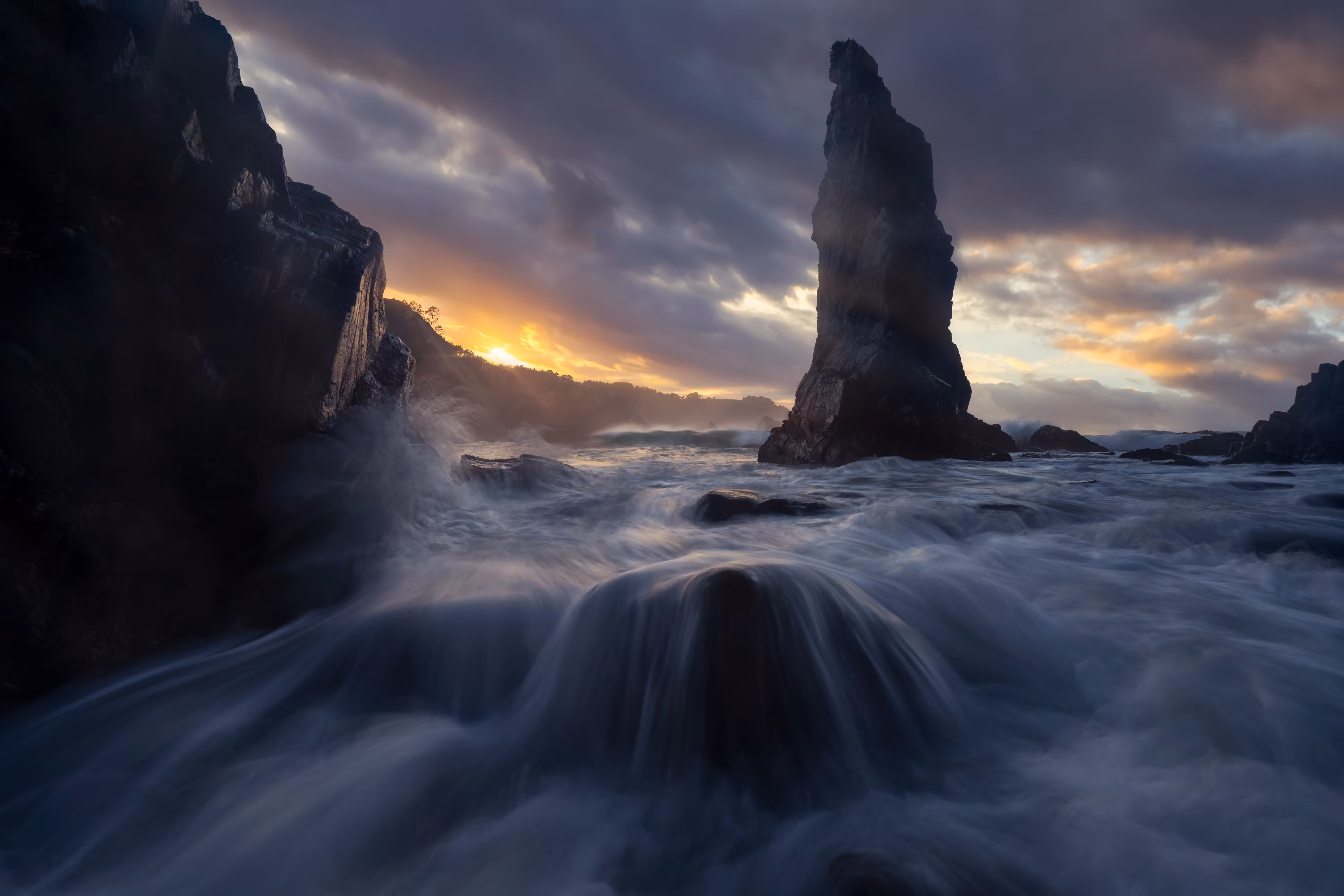 The sound of the ocean