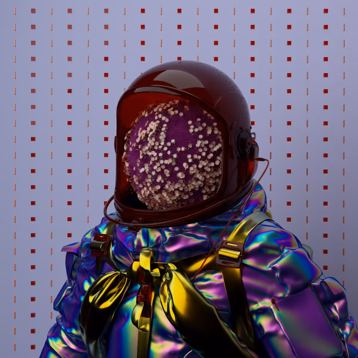Portrait photograph from space man No.31