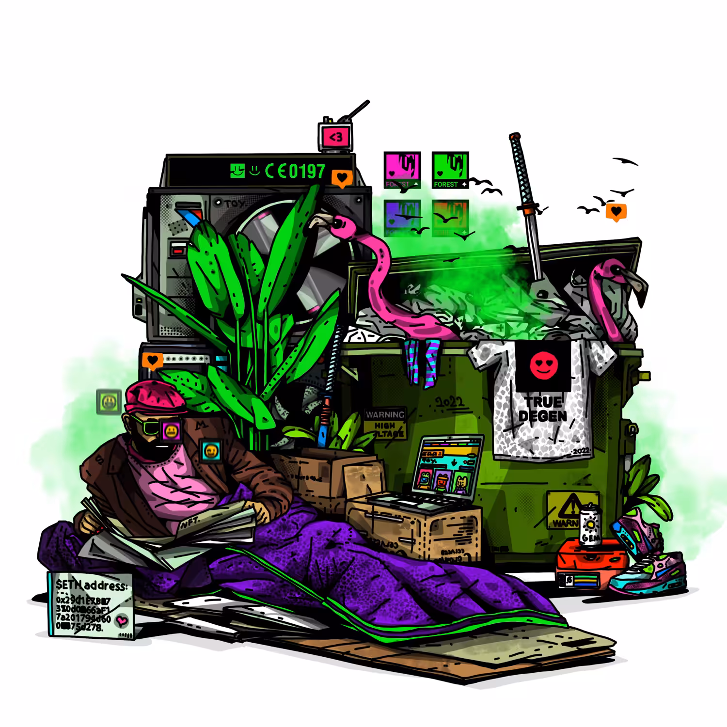 Degen's lifestyle