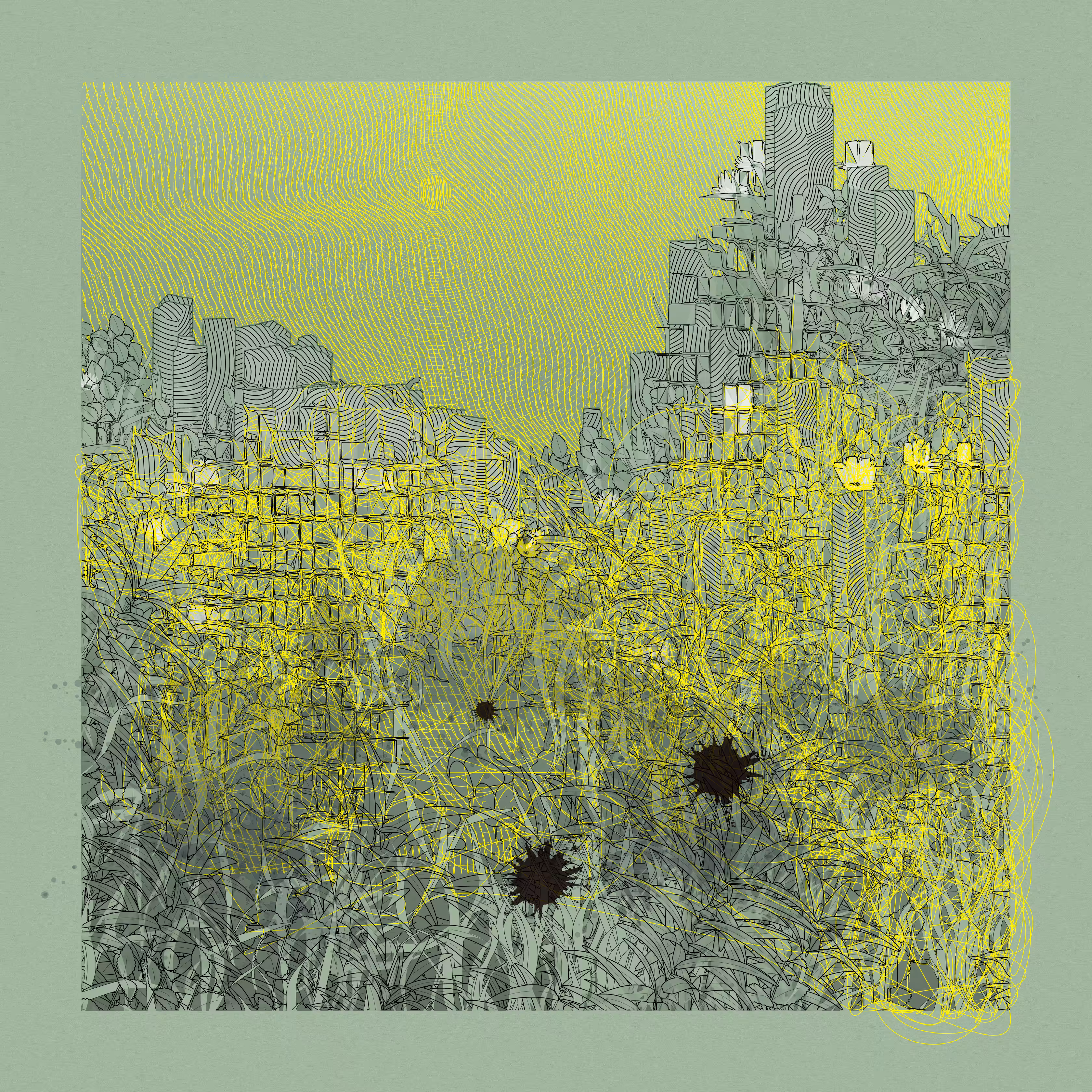 Landscape with Carbon Capture #3396