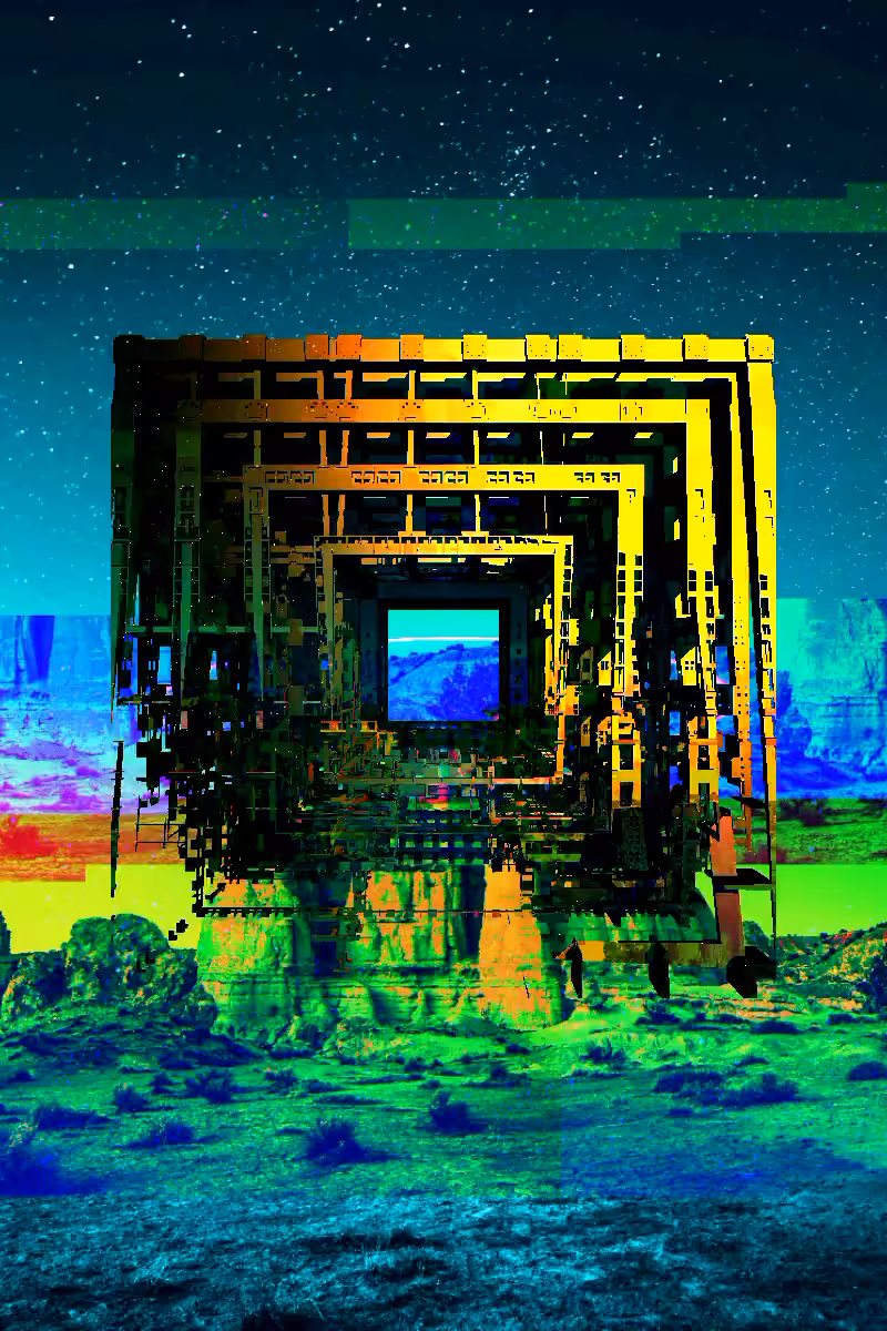Mandelbox Alien
