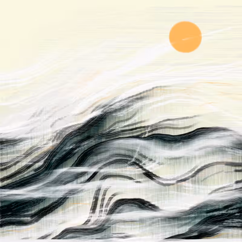 "Shan-Shui,Horizon" #14