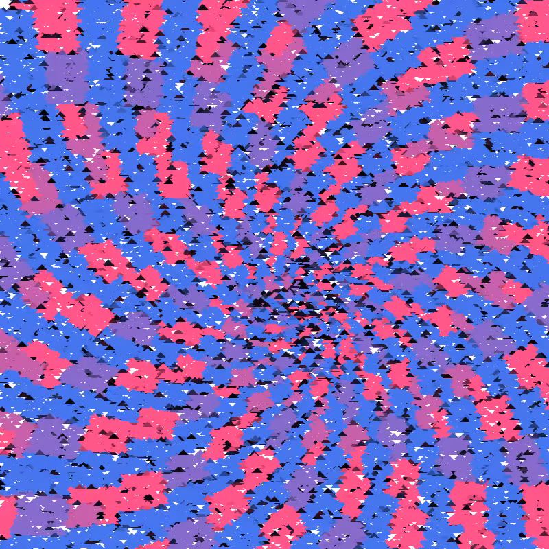 Mosaic or stained glass drops #19