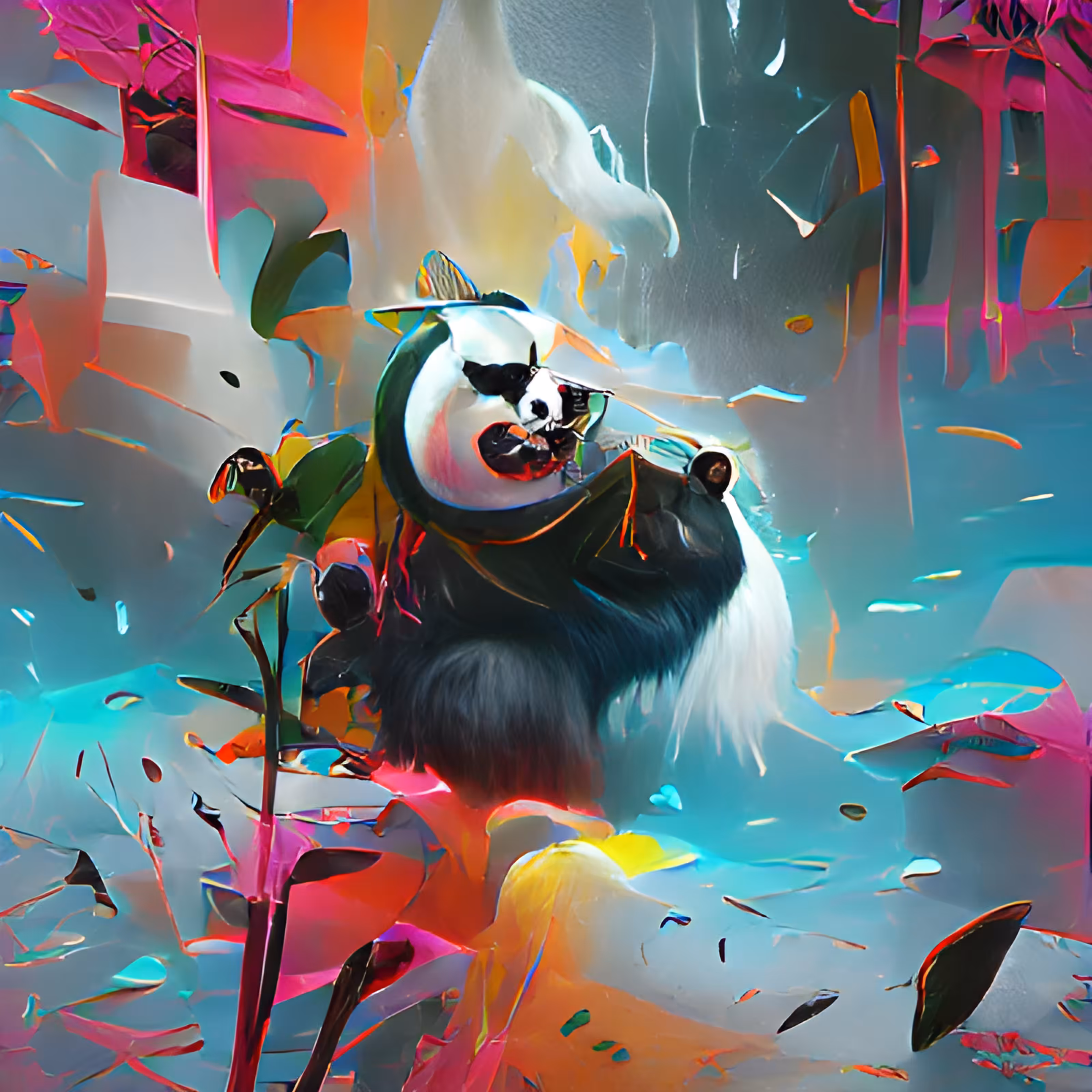 Bugged panda