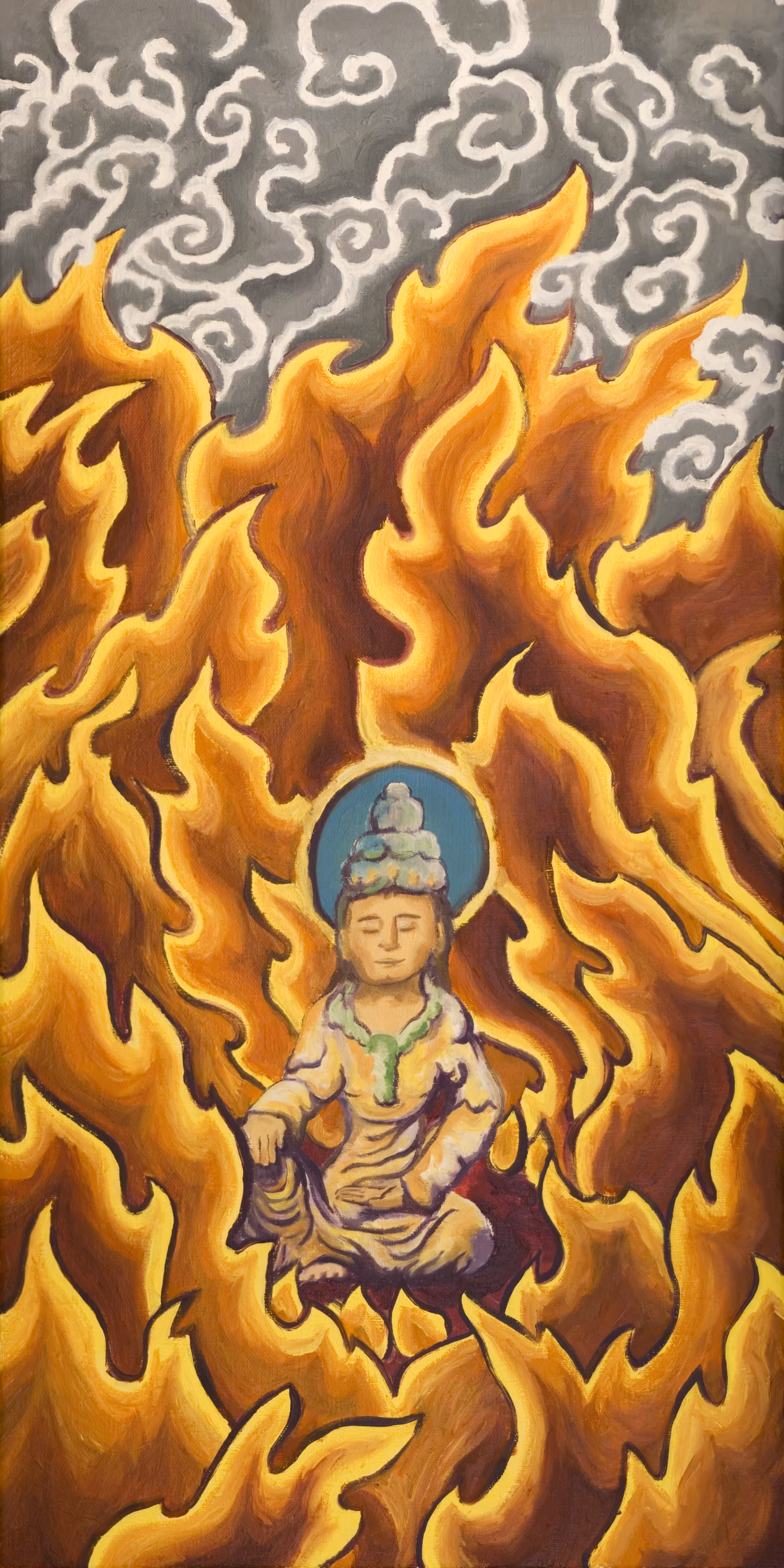 The Buddha TRIPTYCH001