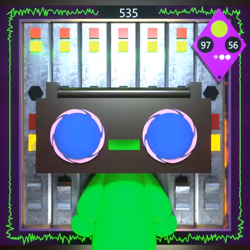 Boomboxhead 535