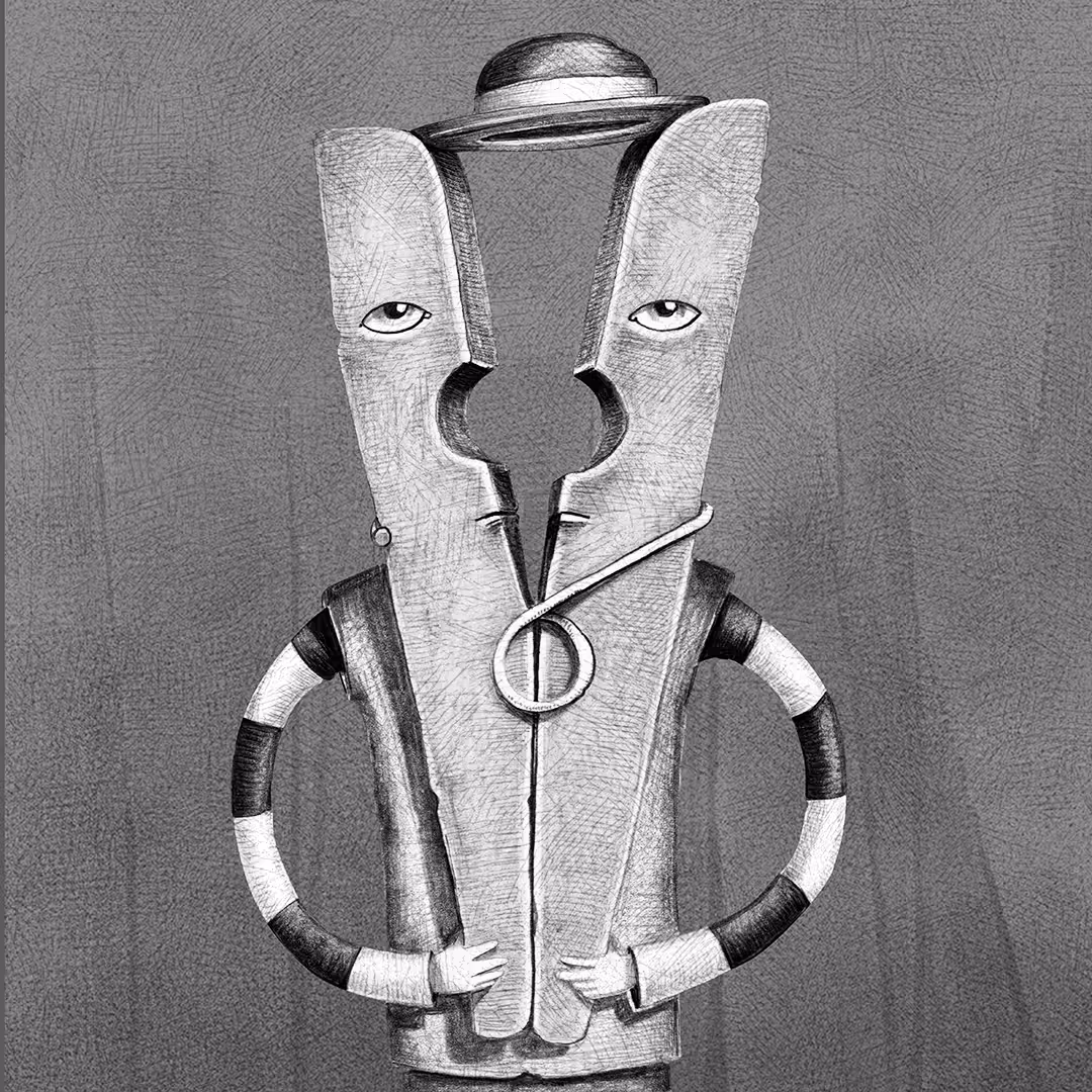 CLOTHESPIN Grayscale