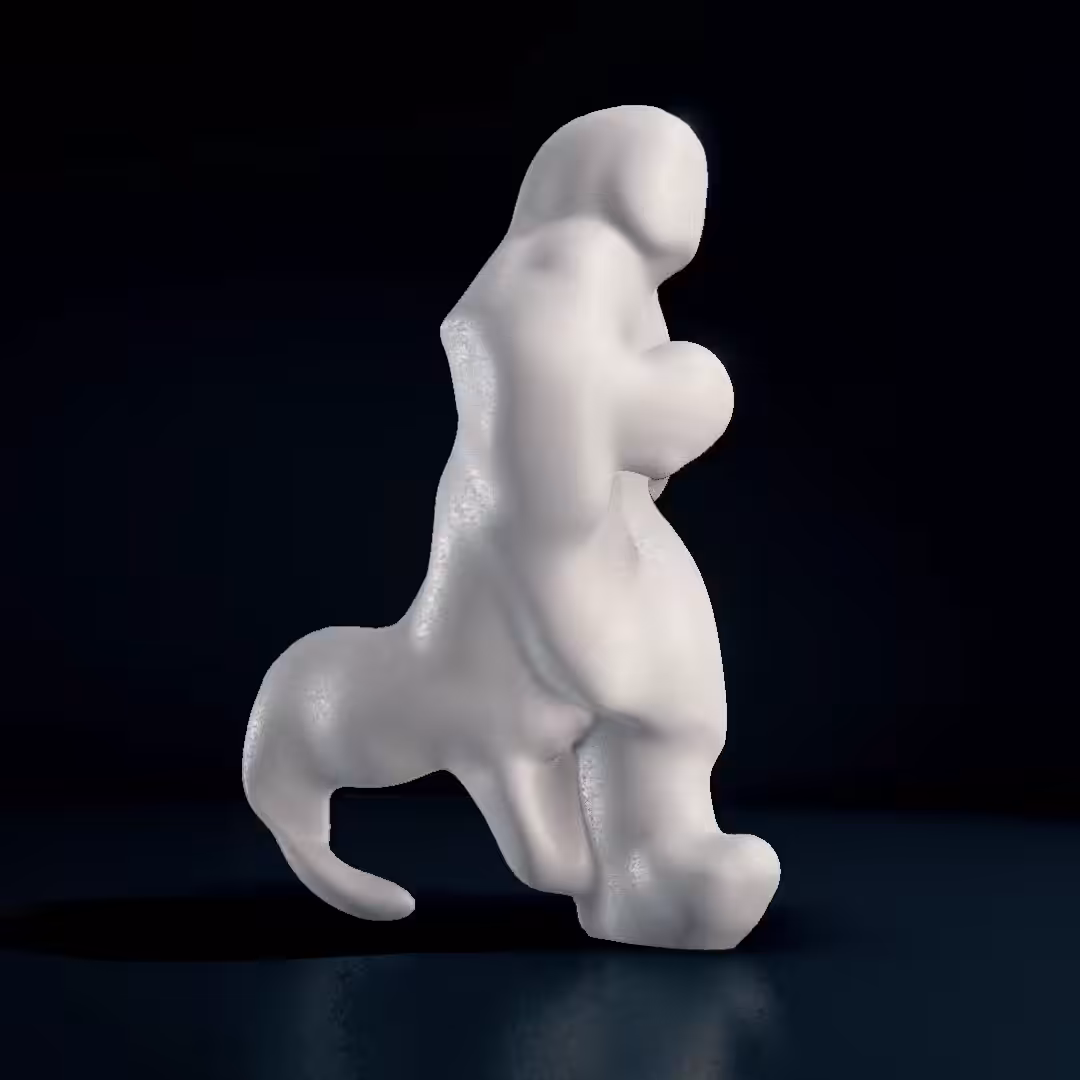 Motion study 04 - Trail and negative space