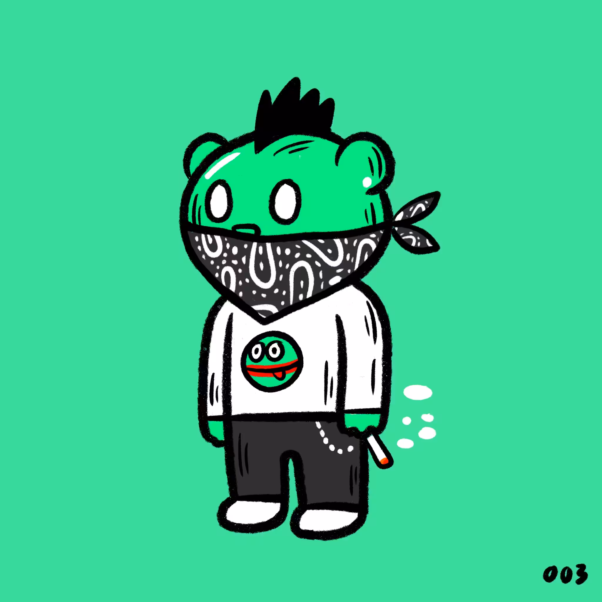 Calm bear#3