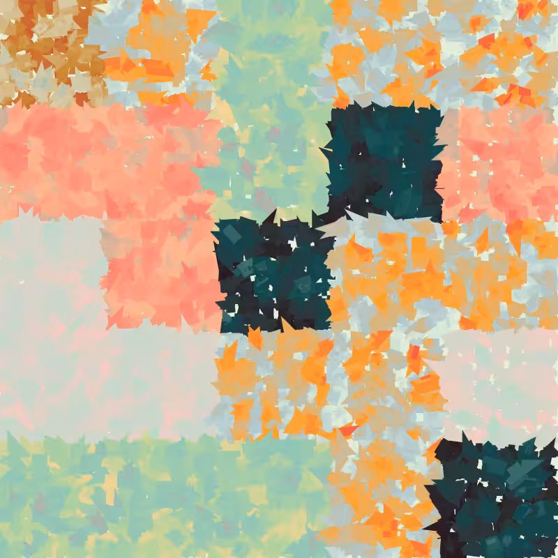 Watercolor Grid #21