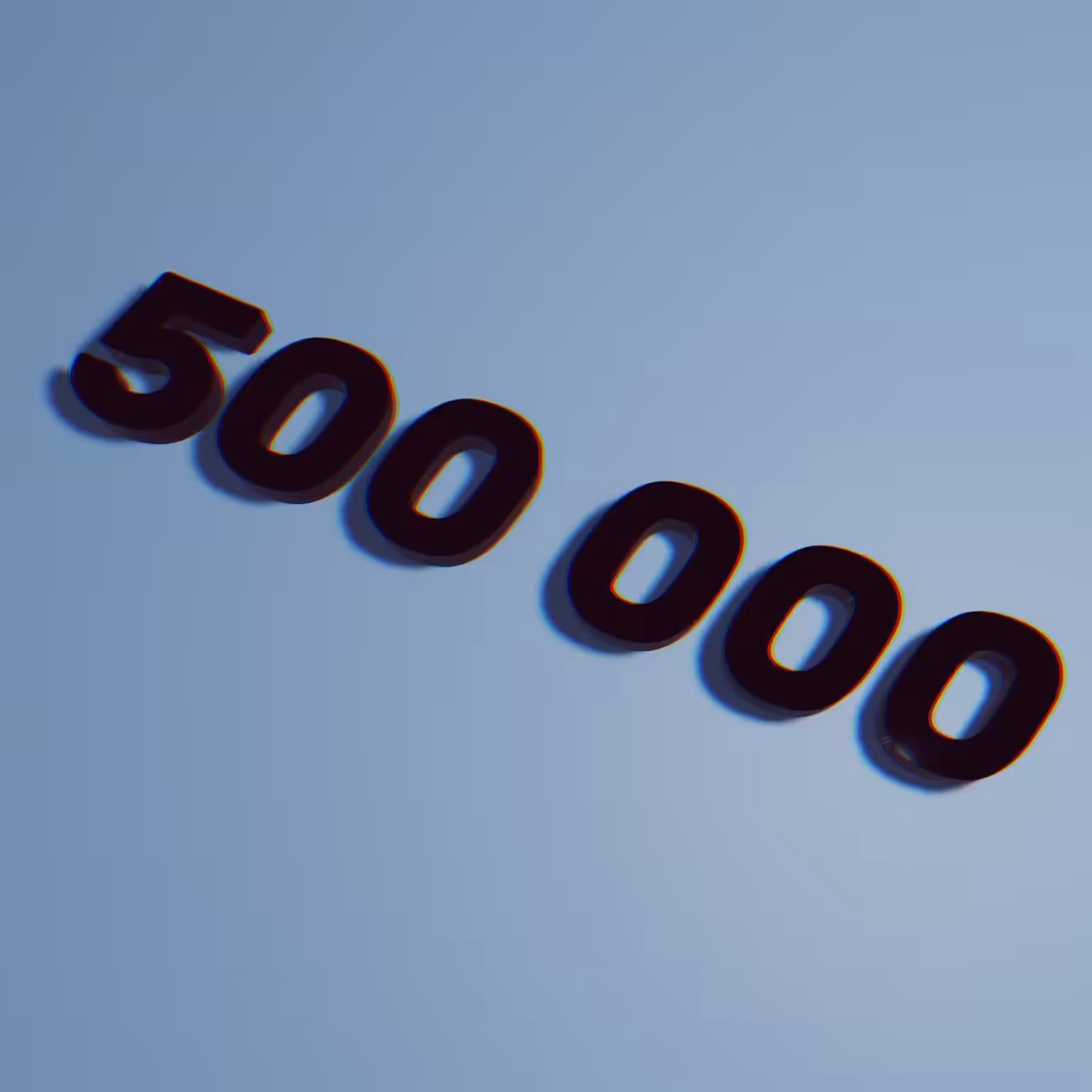 500 000 :3