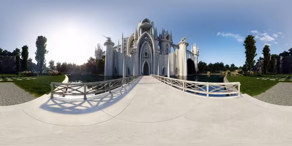 Hidden Castle (VR 360 Rendering)