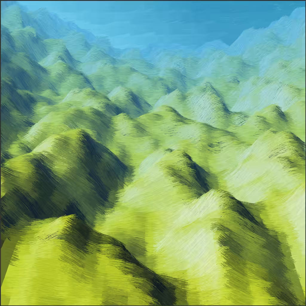 Lush Fields  #77
