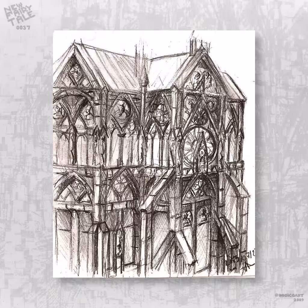 Cathedral in Sketchbook 0037