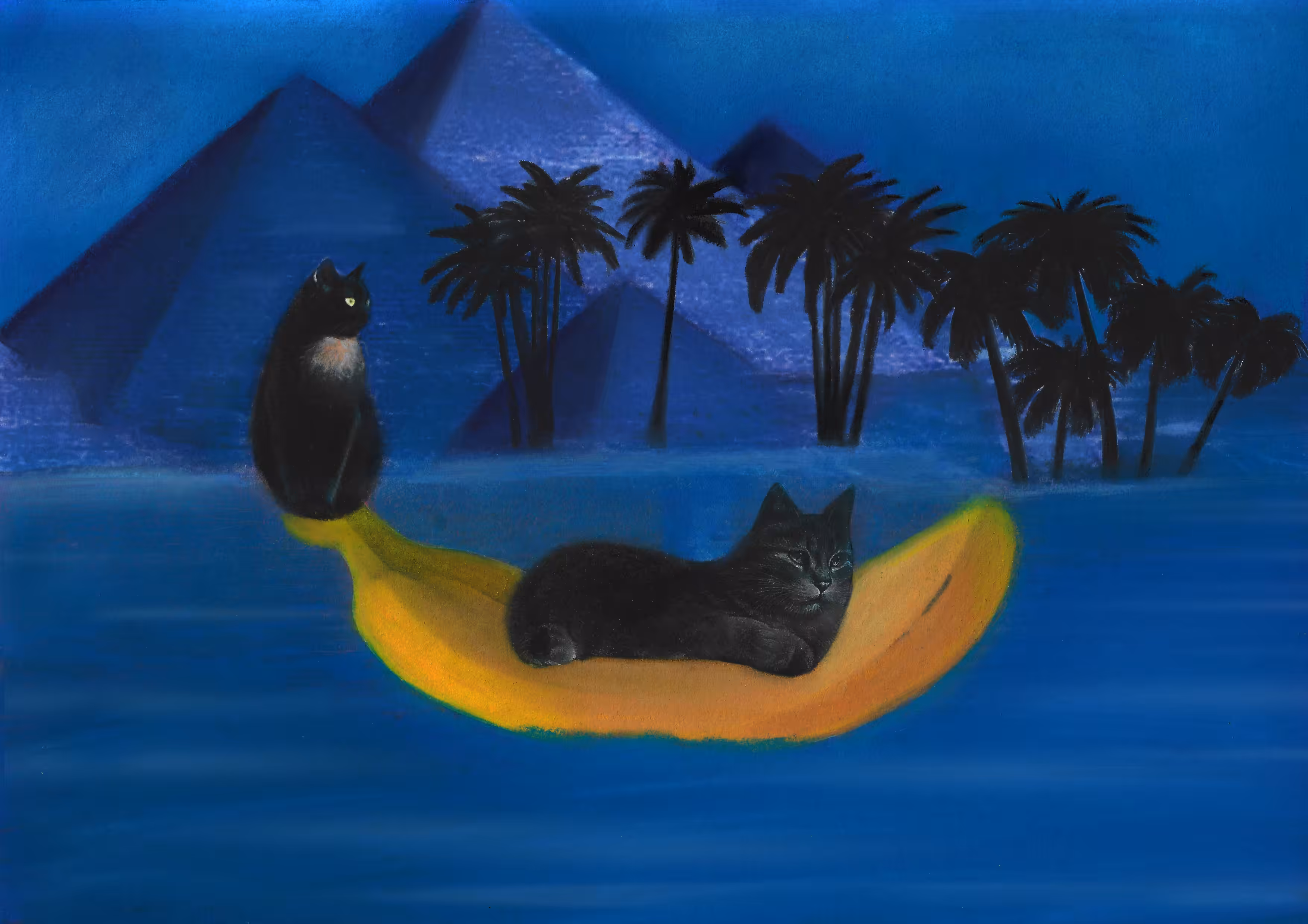 Banana canoe trip