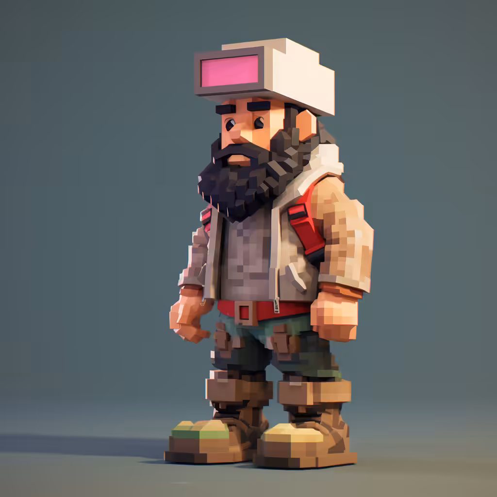 Tez Pixel Figure #127
