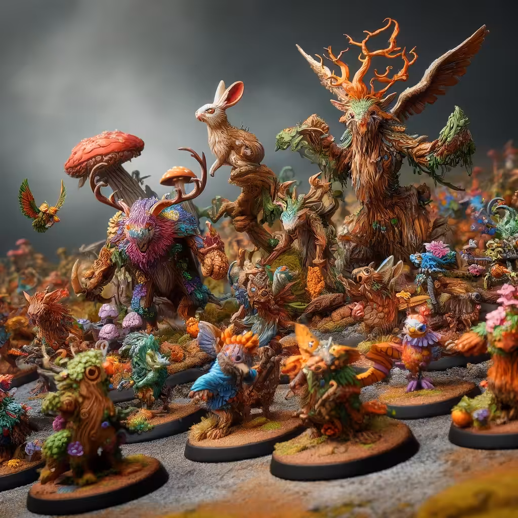 Crazed Wonderland Creature Swarm