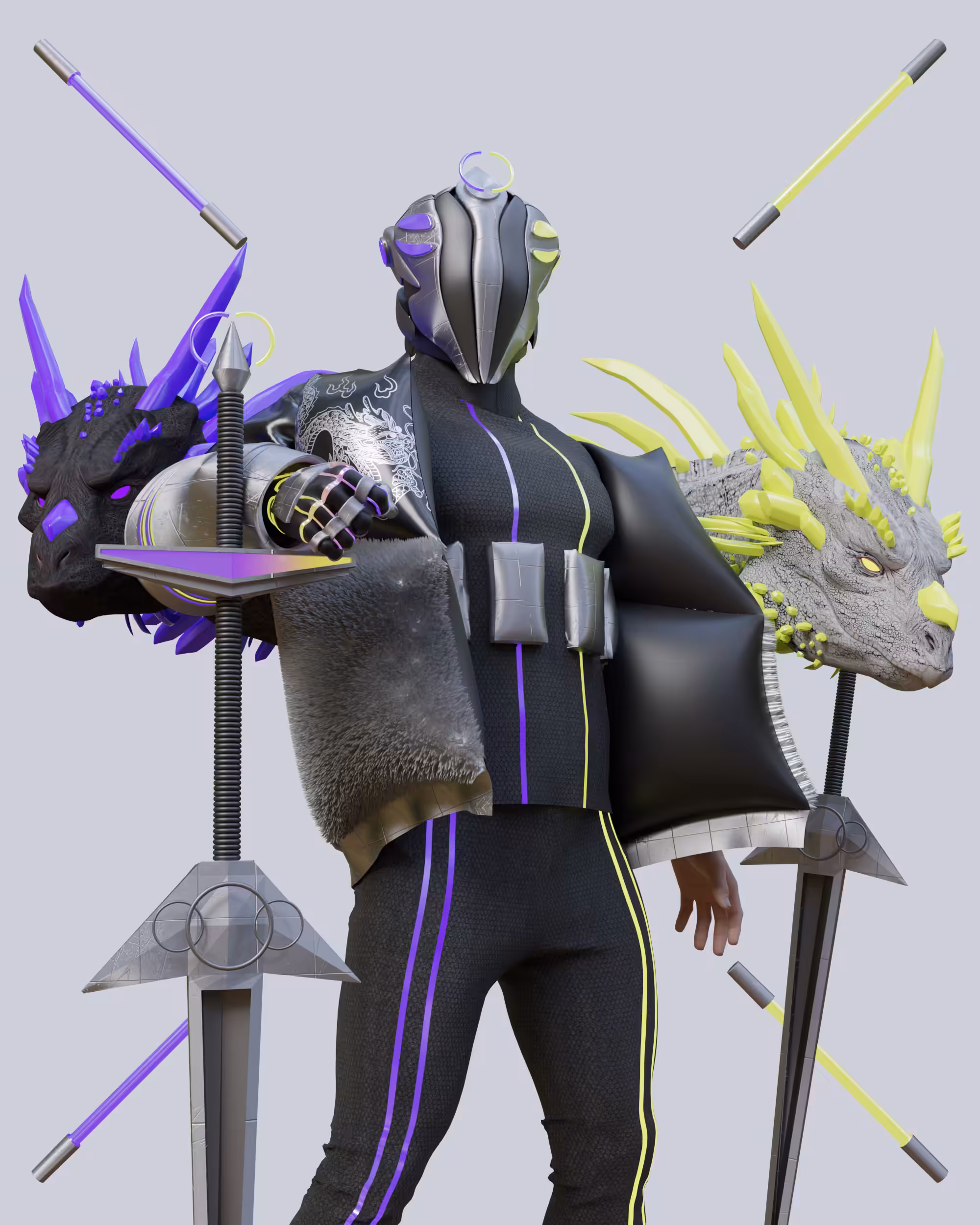 A Knight Who Has Two Sides.